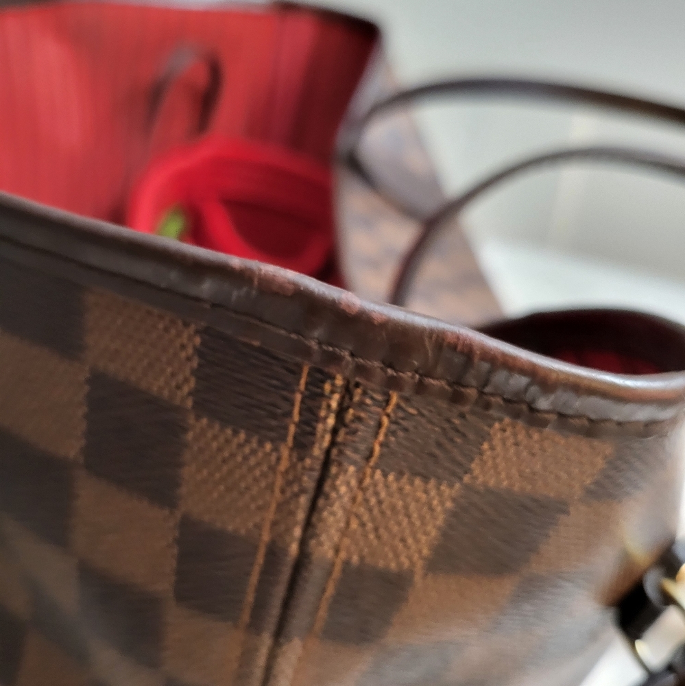*SOLD*Neverfull MM Damier Ebene in Brown - Picture 10 of 14